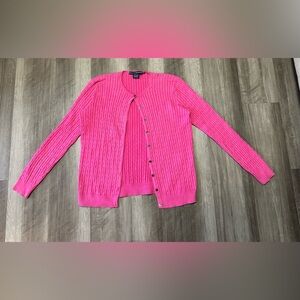 Vintage Ralph Lauren Sport Cable knit Cardigan